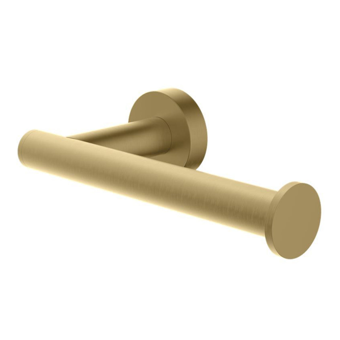 Luxe81 Single Toilet Roll Holder Brushed Brass