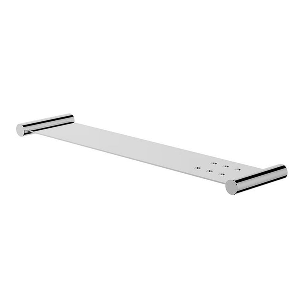 Luxe81 396 x 90 x 18mm Wall Mounted Shelf in Chrome Finish