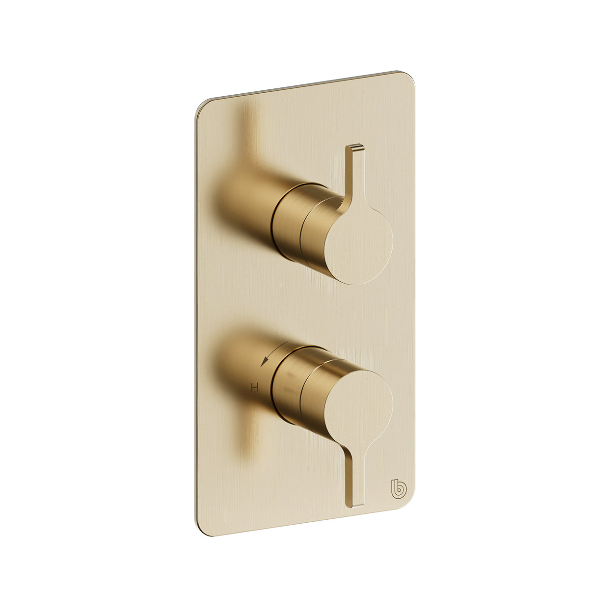 Luxe81 2.0 Shower Mixer with Diverter Including Conceal Valve