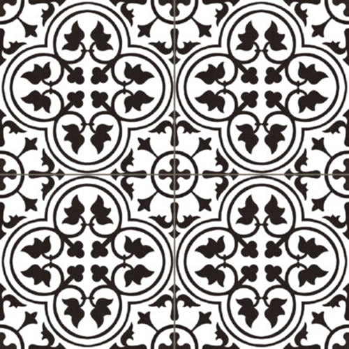 Luxe81 Tradition Hampton Black Tile 450x450x9mm PRTRA45HBK