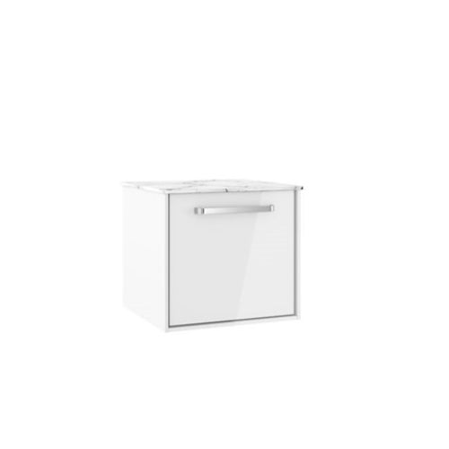 Crosswater Infinity 500 Unit with Carrara Marble Worktop