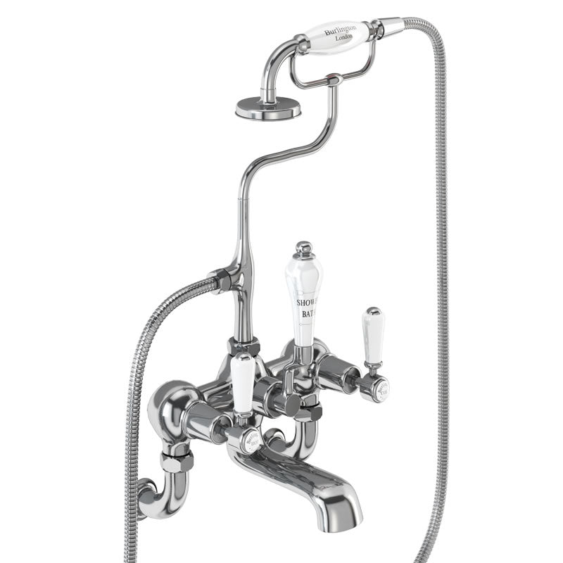 Burlington Kensington KE17 Bath Shower Mixer Wall Mounted