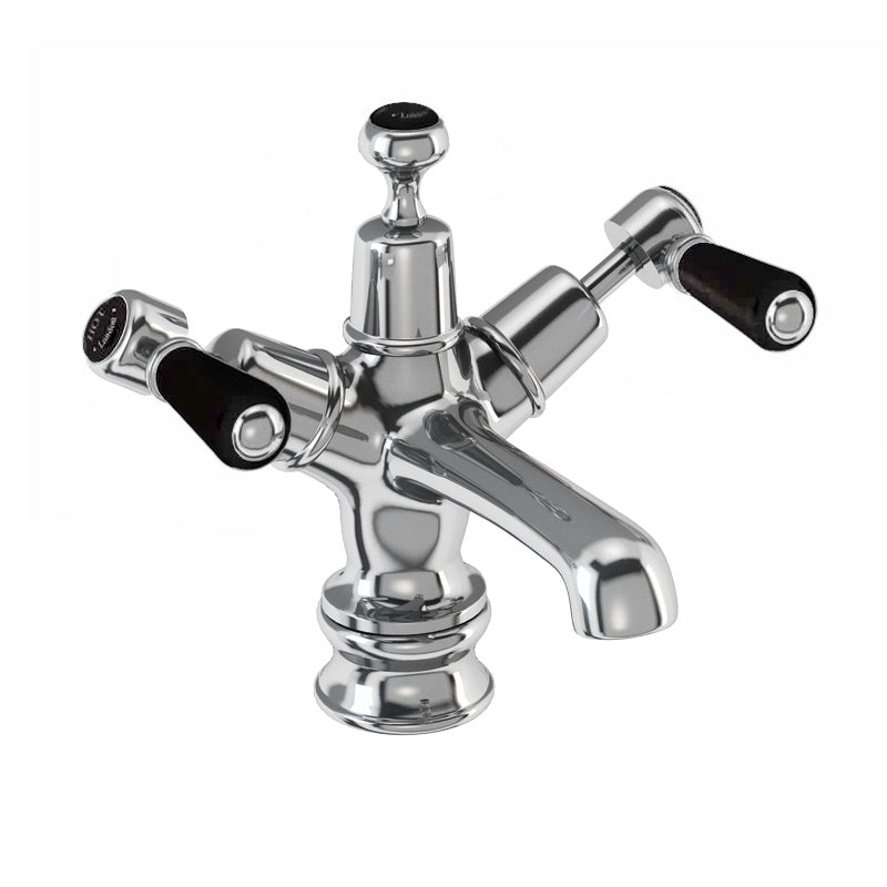 Burlington Kensington KER6 Regent Basin Mixer with Click-Clack Waste