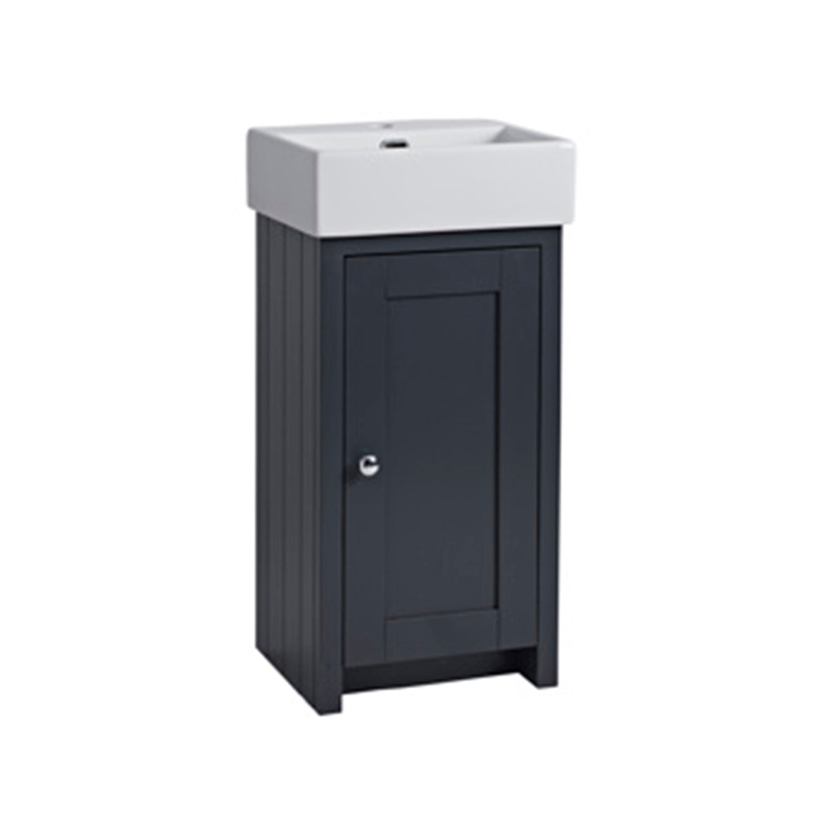 Tavistock LAN400C.DGM Lansdown 400 Cloakroom - Dark Grey Matt
