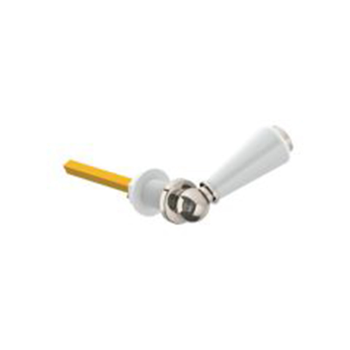 Lefroy Brooks Classic Cistern Lever - Nickel