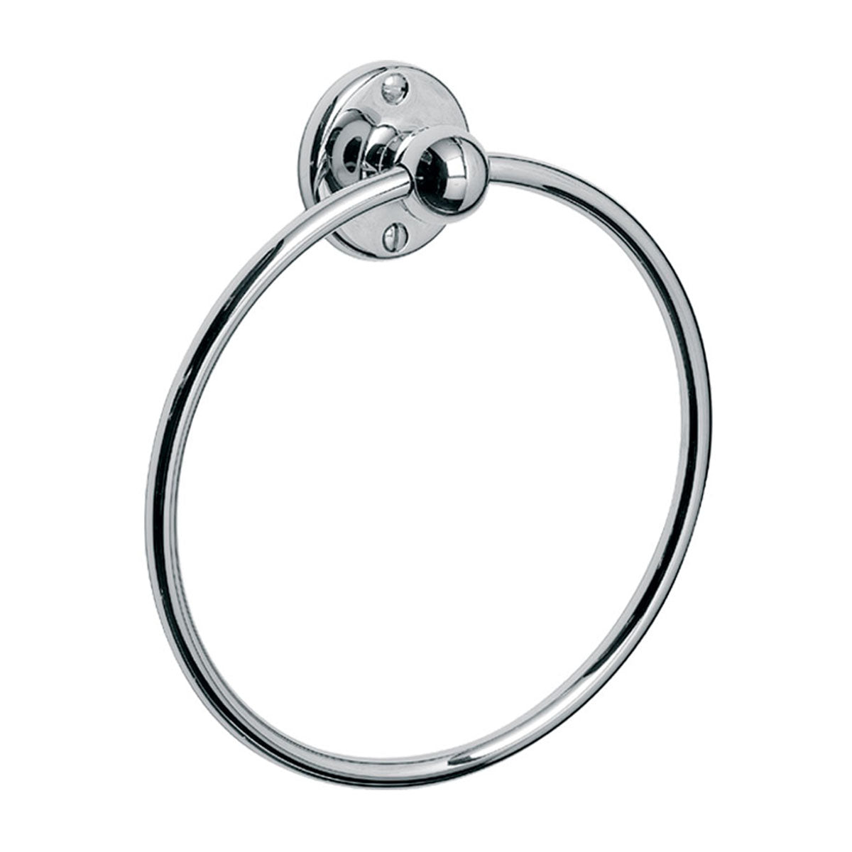 Lefroy Brooks Edwardian Towel Ring - Antique Gold
