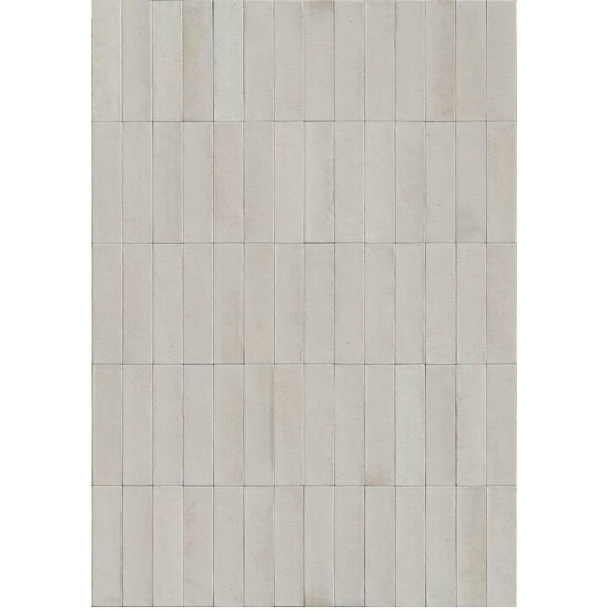 Minoli Luminous Lume Classic Off White Gloss Tiles 6cm x 24cm LMN1001