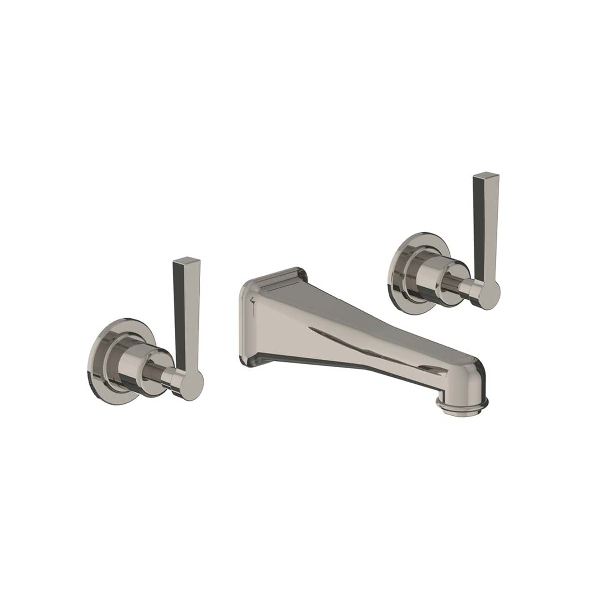 Lefroy Brooks Janey Mac wall mounted basin mixer with levers