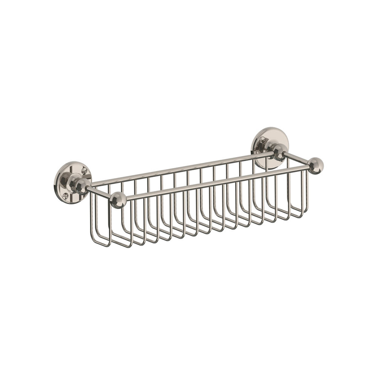 LEFROY BROOKS CLASSIC SHOWER BOTTLE RACK - SATIN