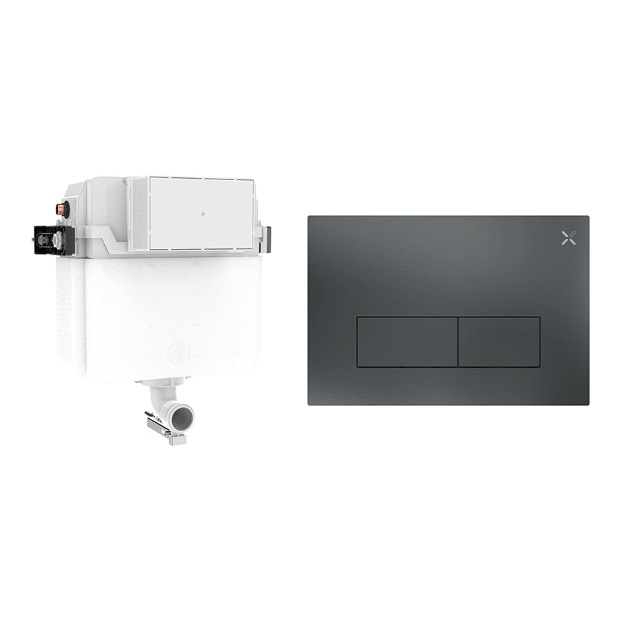 Crosswater MPRO Stainless Steel Cistern Set 1