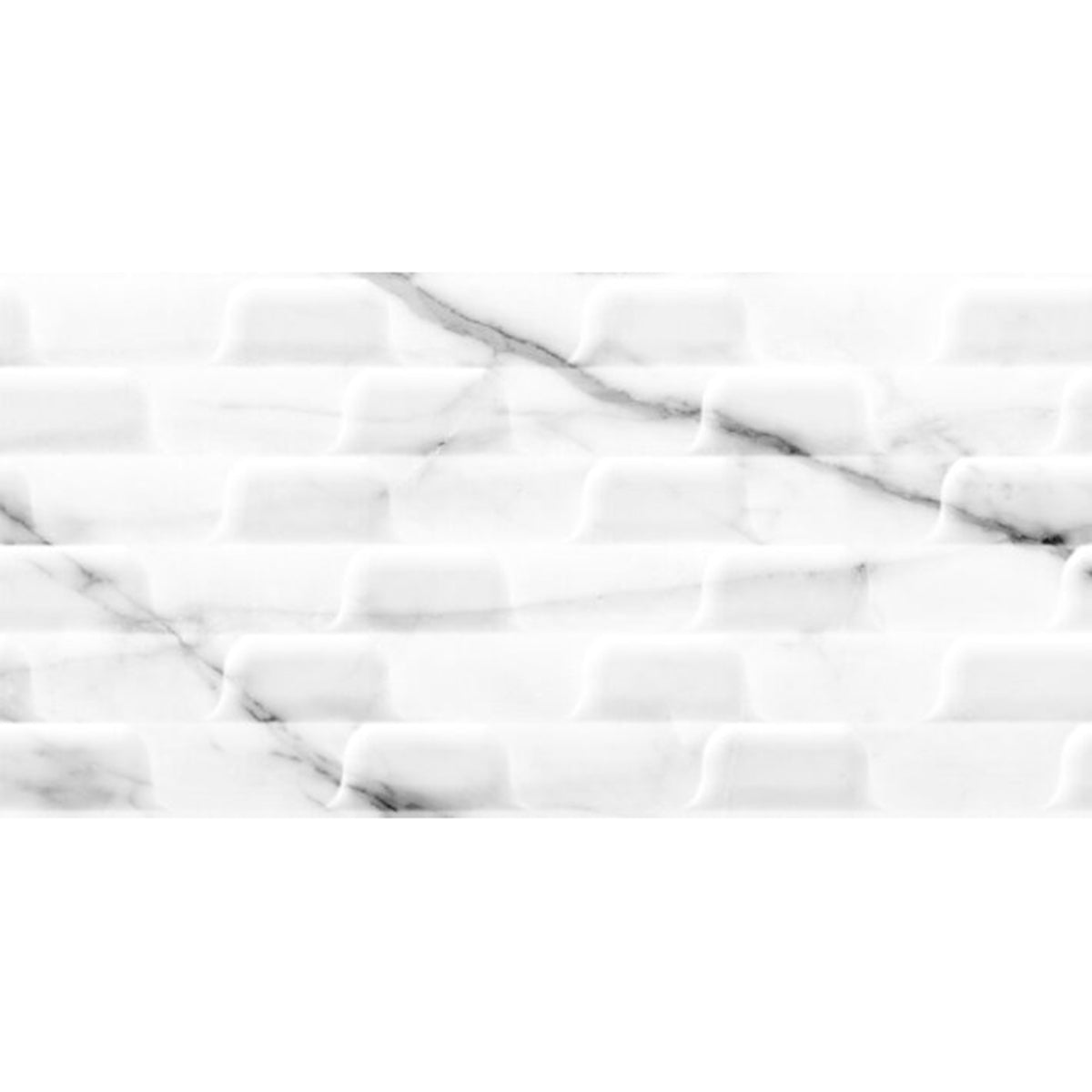 Minoli Olimpia Natural Flag Décor Matt Tiles 30cm x 60cm OLP1003