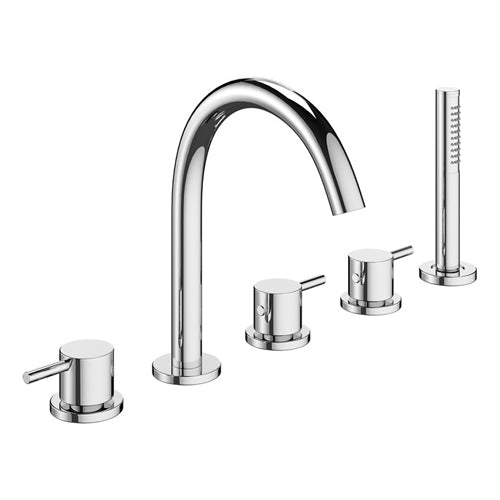 Crosswater MPRO Bath 5 Hole Set