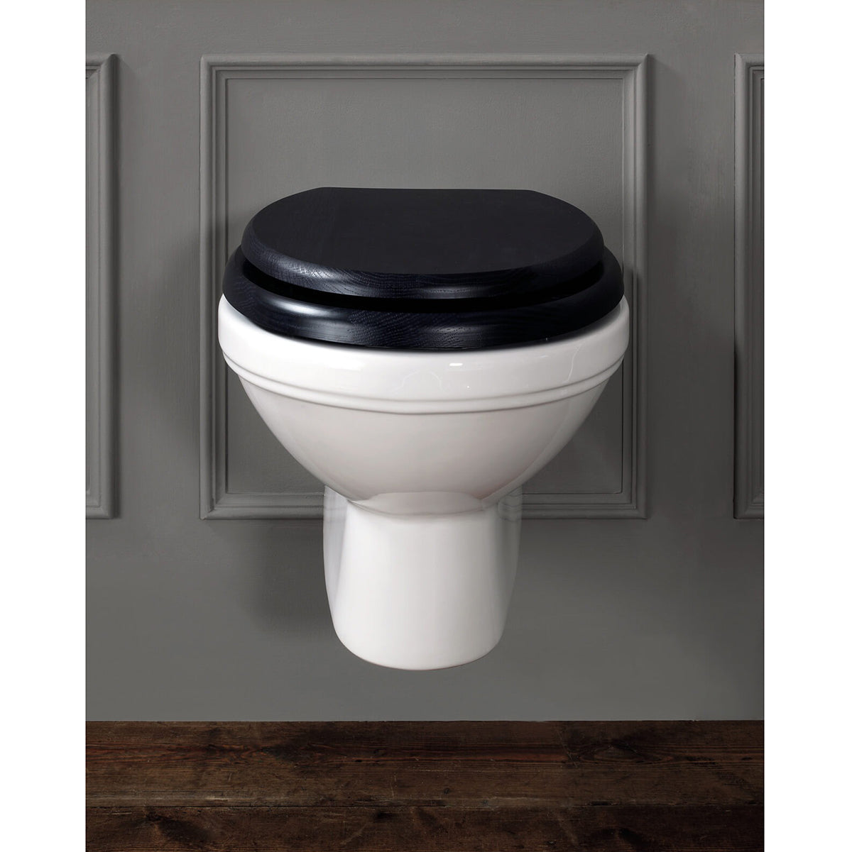 Silverdale Empire Wall Mounted WC Pan White