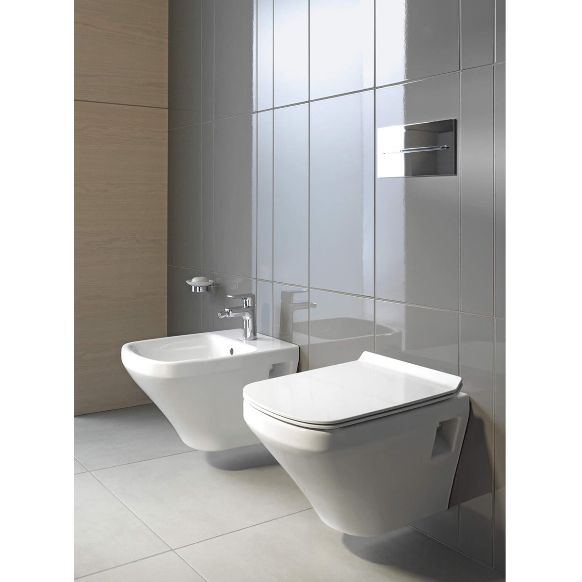Duravit DuraStyle 370 x 480mm Compact Wall Mounted Toilet 2539090000