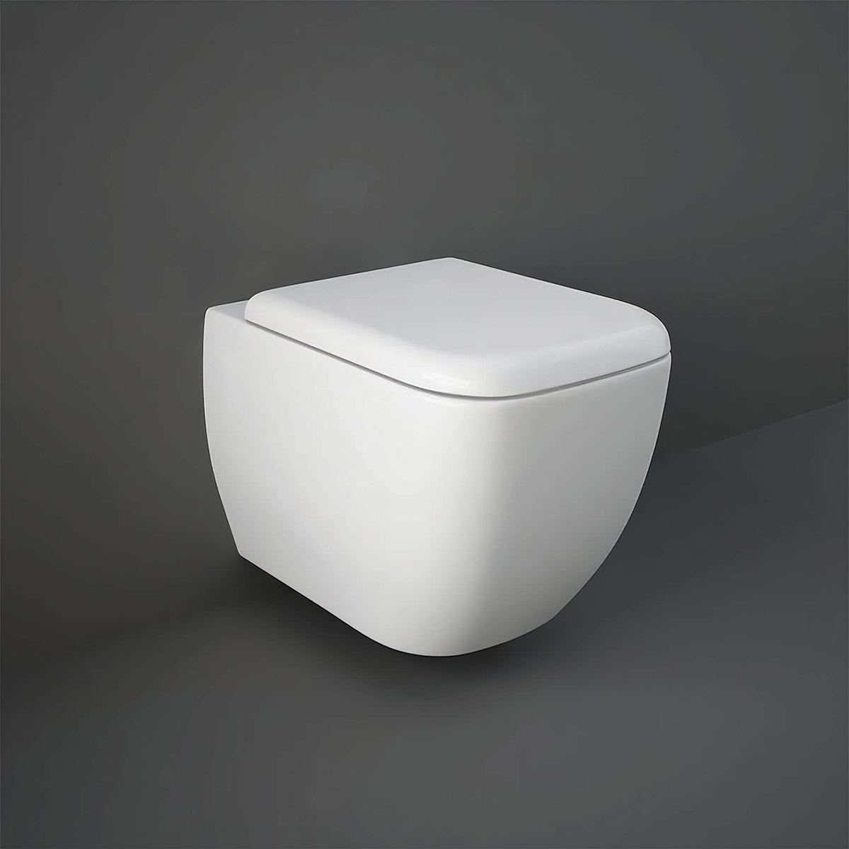 RAK Metropolitan Wall-Hung WC Pan with Soft-Close Seat MP12AWHA