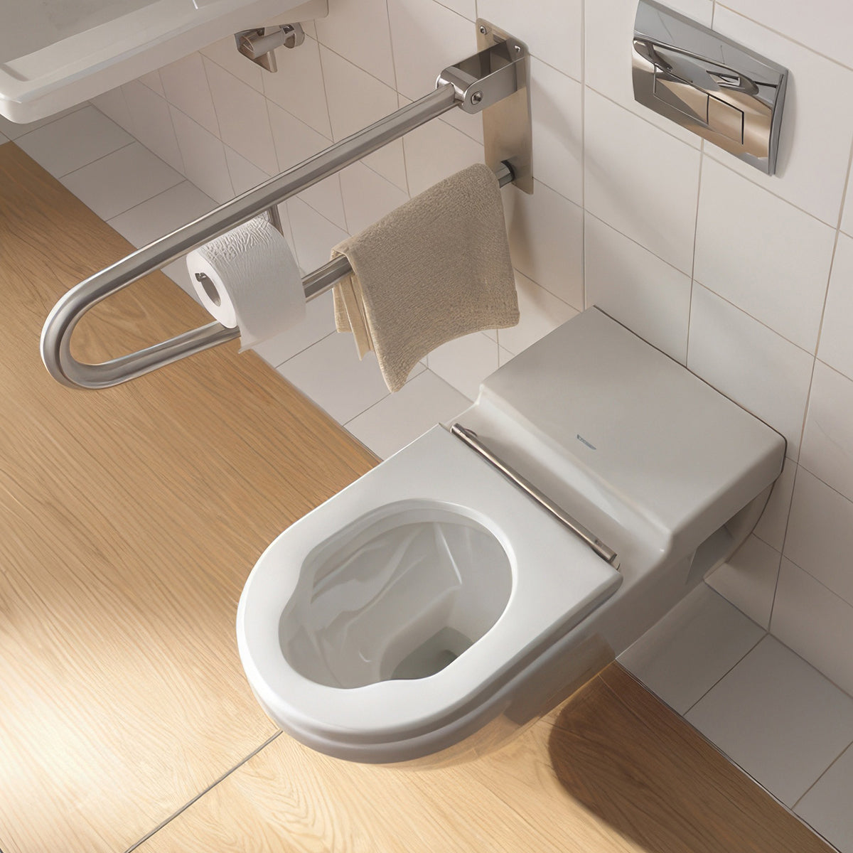 Duravit Starck 3 Wall Mounted Toilet 2203090000
