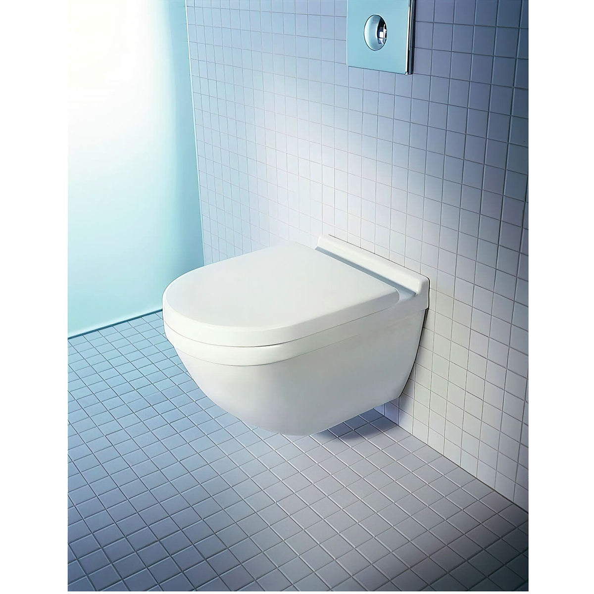 Duravit Starck 3 Wall-Mounted Toilet with Durafix 2225090000
