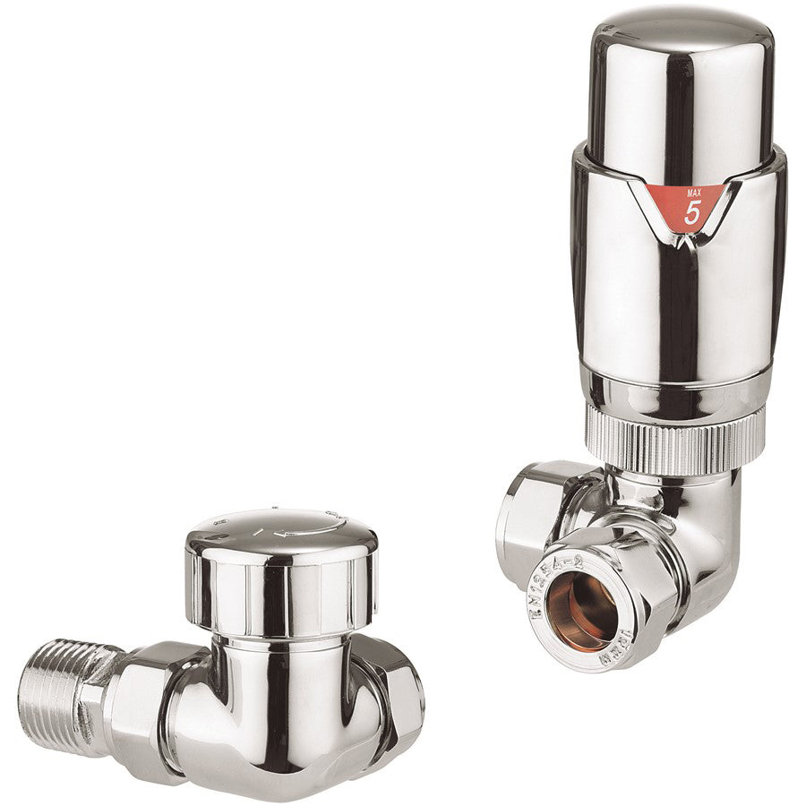 Crosswater Pier 15mm Corner Valve TRV