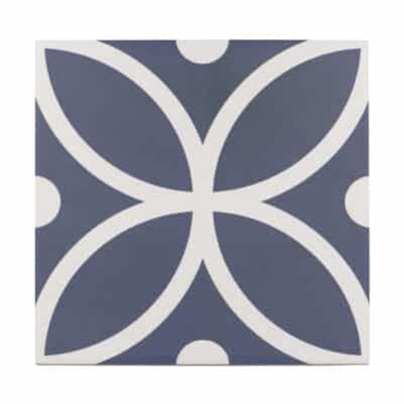 Luxe81 Ryder Bergen Azul Tile 200x200x10mm EQRYD20BA