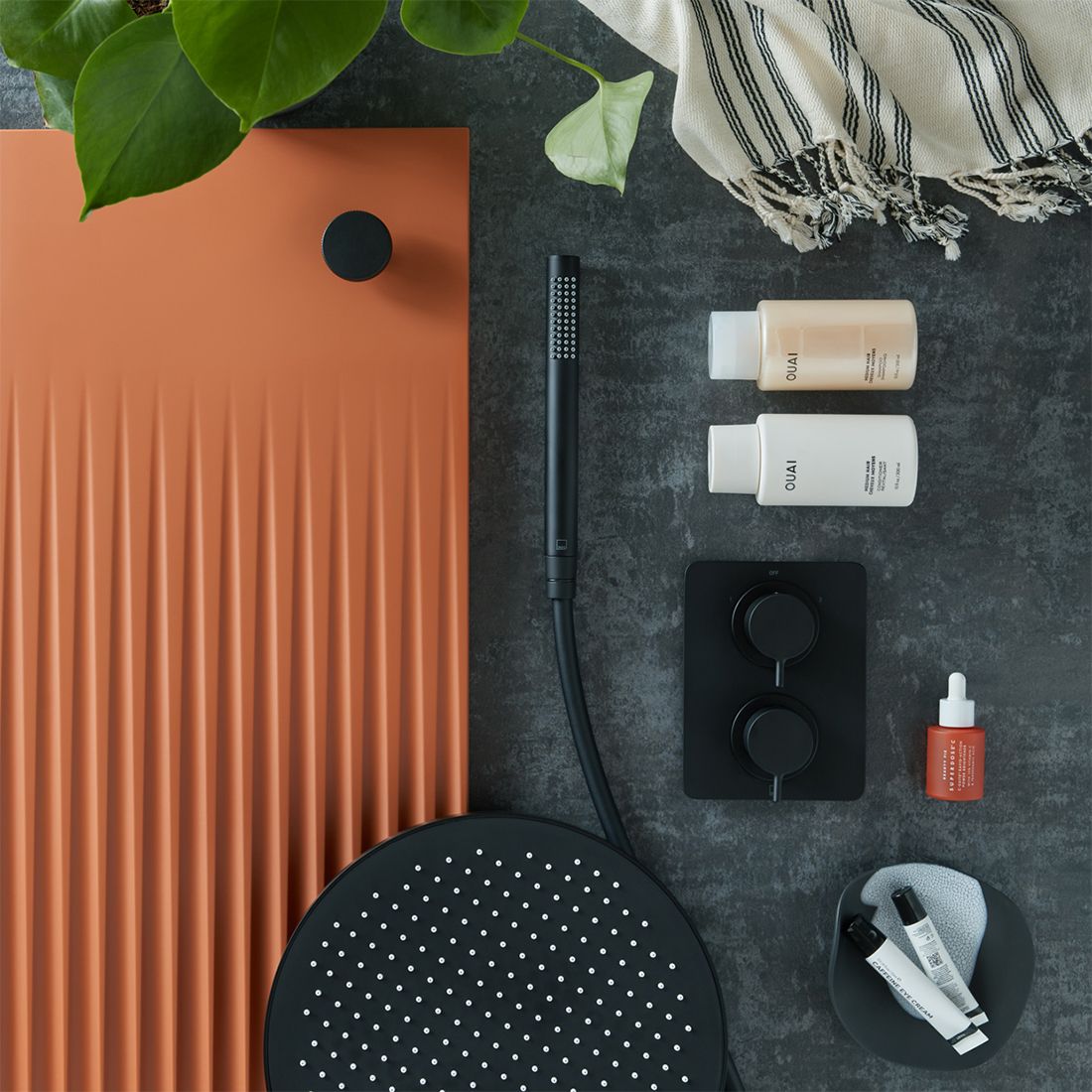 Vado Safari Lever 1 Outlet 2 Handle Concealed Thermostatic DX Valve