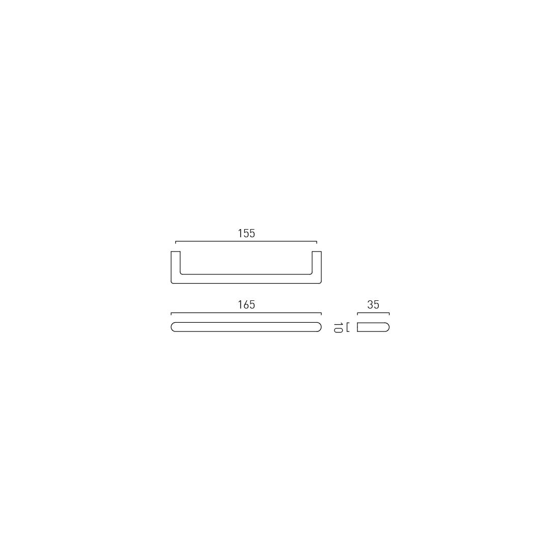 Vado Safari Bar Handle