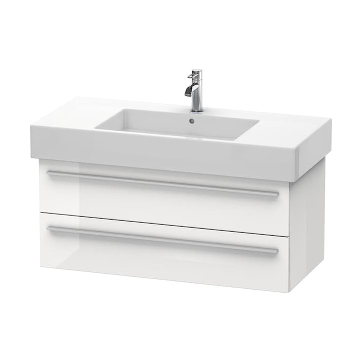 X-Large Wall-Mounted Vanity Unit Xl635302222 White High Gloss ONLY