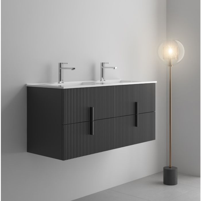 Luxe81 Tweed 1200 Cabinet with Ceramic Basin 1200 x 450 x 550mm
