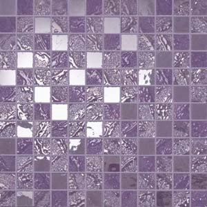 Minoli Four Seasons Bloom Mosaic Tiles 30cm x 30cm VC02351