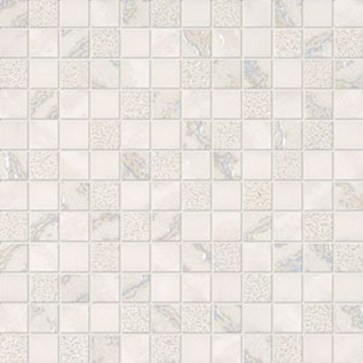 Minoli Four Seasons Snow Mosaic Tiles 30cm x 30cm VC02575