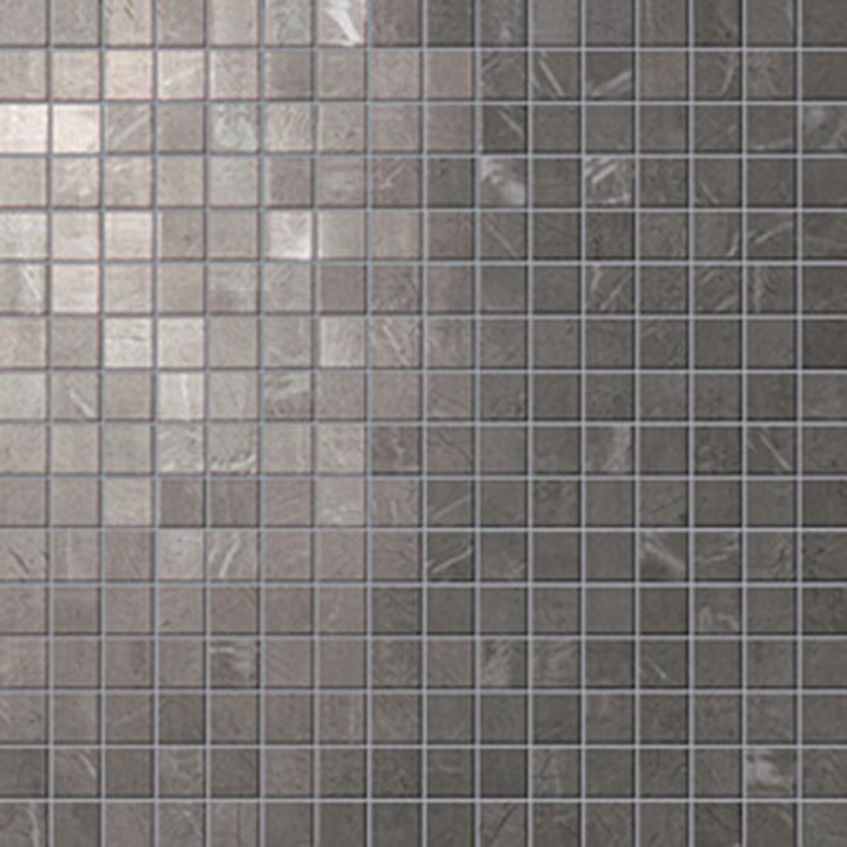 Minoli Marvel Grey Stone Mosaico Lappato Tiles 30cm x 30cm VC02644