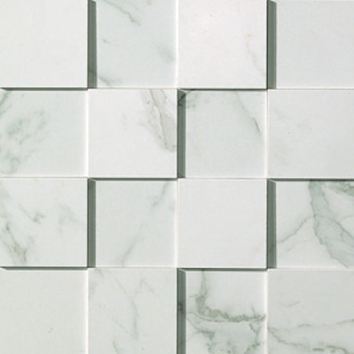 Minoli Marvel Calacatta Extra Mosaico 3D Tiles 30cm x 30cm VC02649