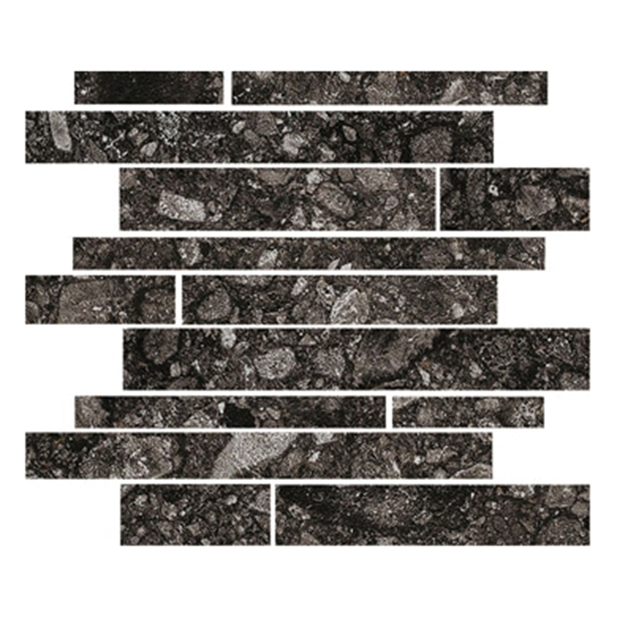 Minoli Norway Svart RR03 Portnoy Tiles 30cm x 30cm VC02765