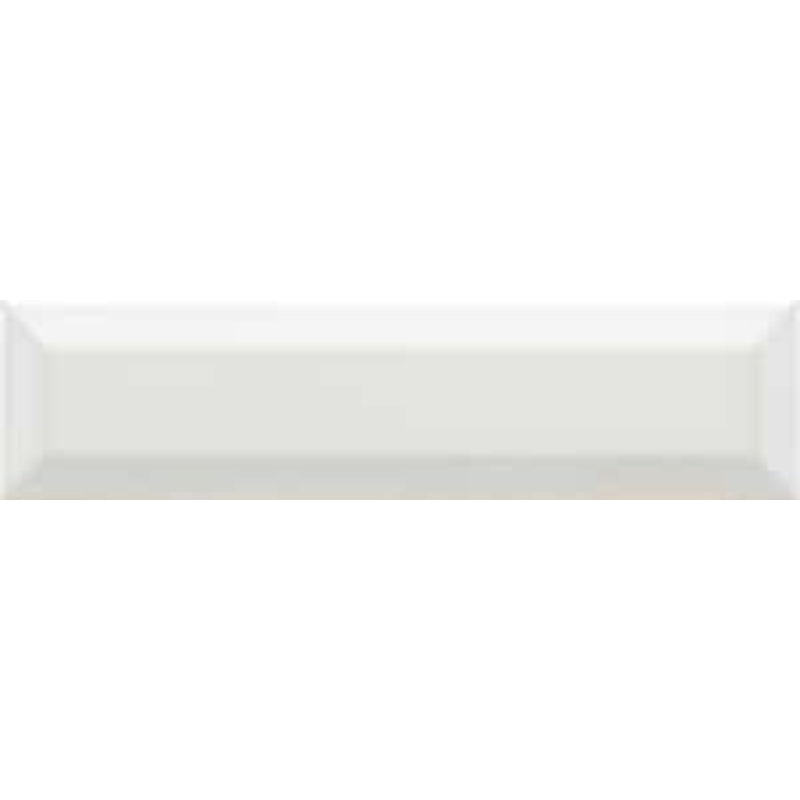 Minoli Adana Bianco Bevelled Gloss Tiles 7.5cm x 30cm (8mm) VC03039