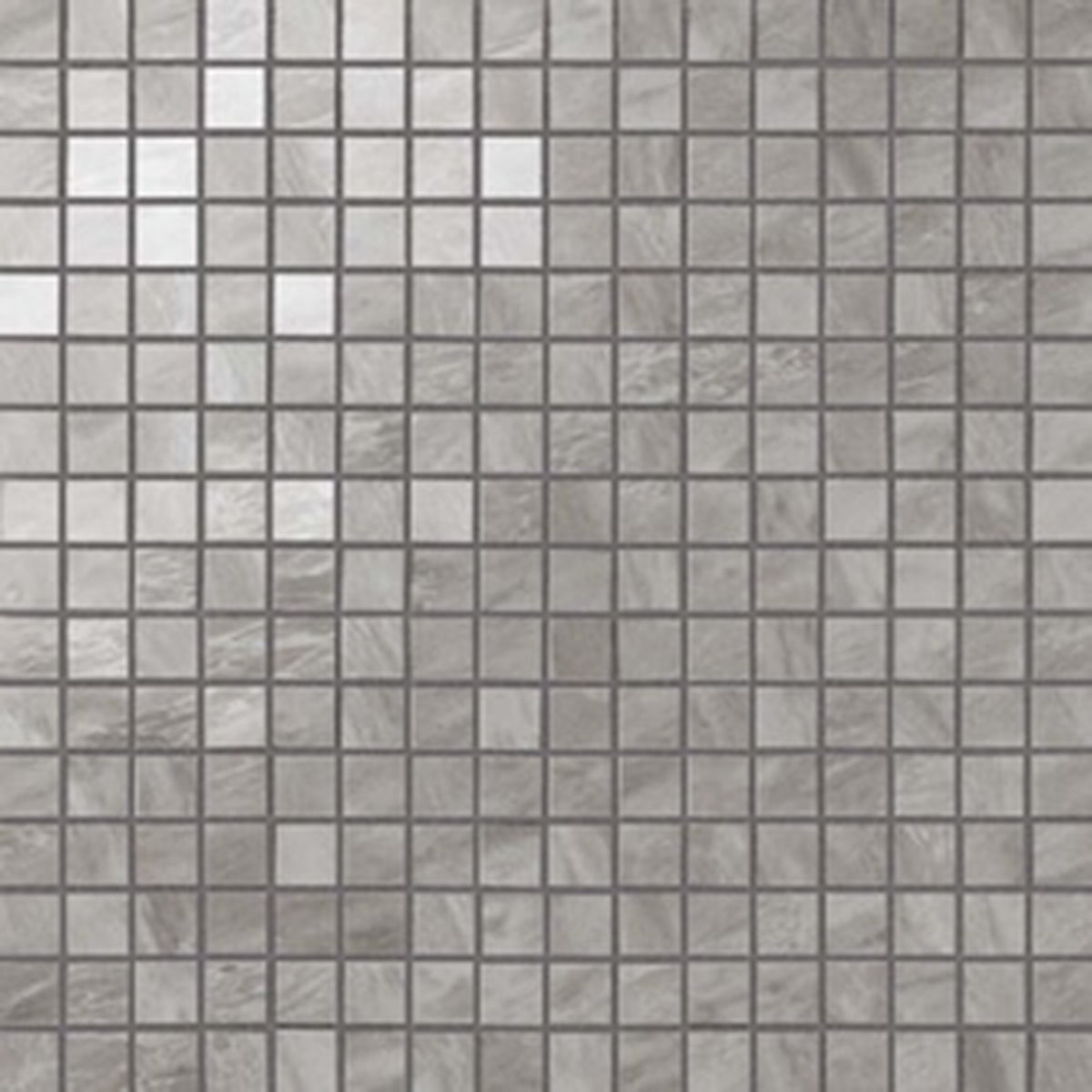 Minoli Marvel Bardiglio Grey Mosaico Lappato Tiles 30cm x 30cm VC03332