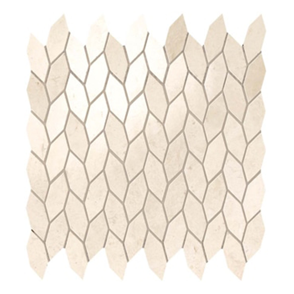 Minoli VC03336 Marvel Cream Prestige Twist Mosaico Tile 30.5cm x 30.5cm