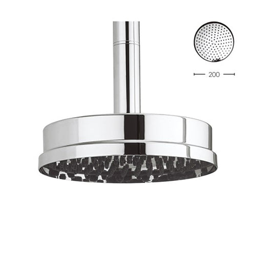 Crosswater Waldorf easy clean shower head 8 inch