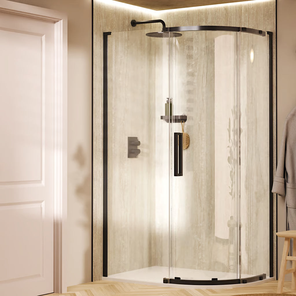 Crosswater Asura 8mm Quadrant Offset Single Door