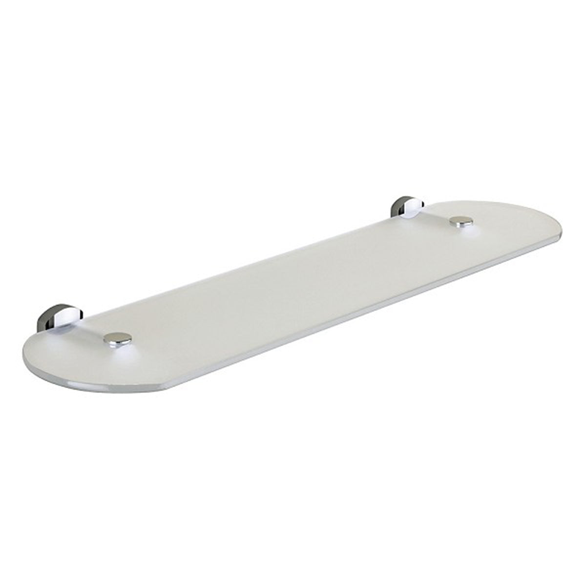 Gedy Edera Plus Bathroom 55cm Wall Mounted Glass Wall Shelf