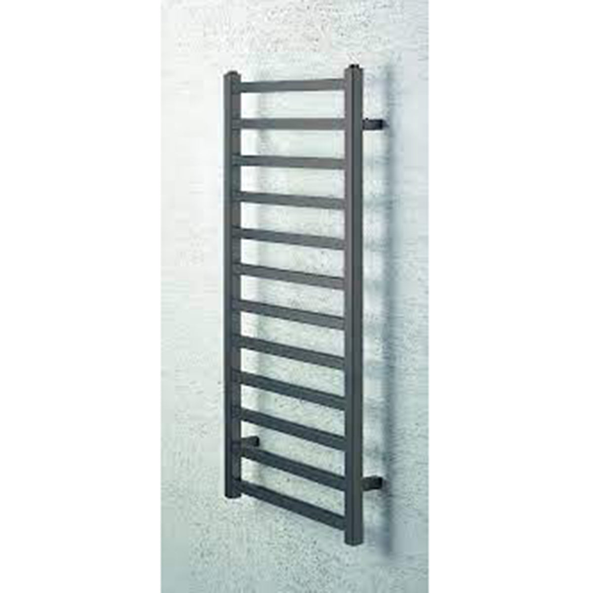 Zehnder Muralis towel rail 1200mm x 500mm. Anthracite finish