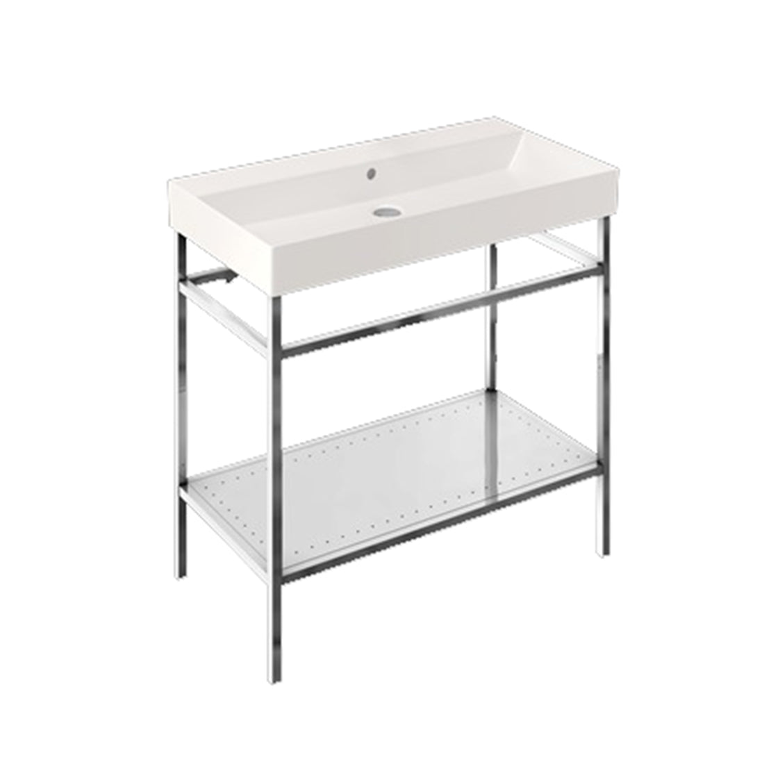 Luxe81 Shoreditch Frame 850mm Furniture Stand and Basin