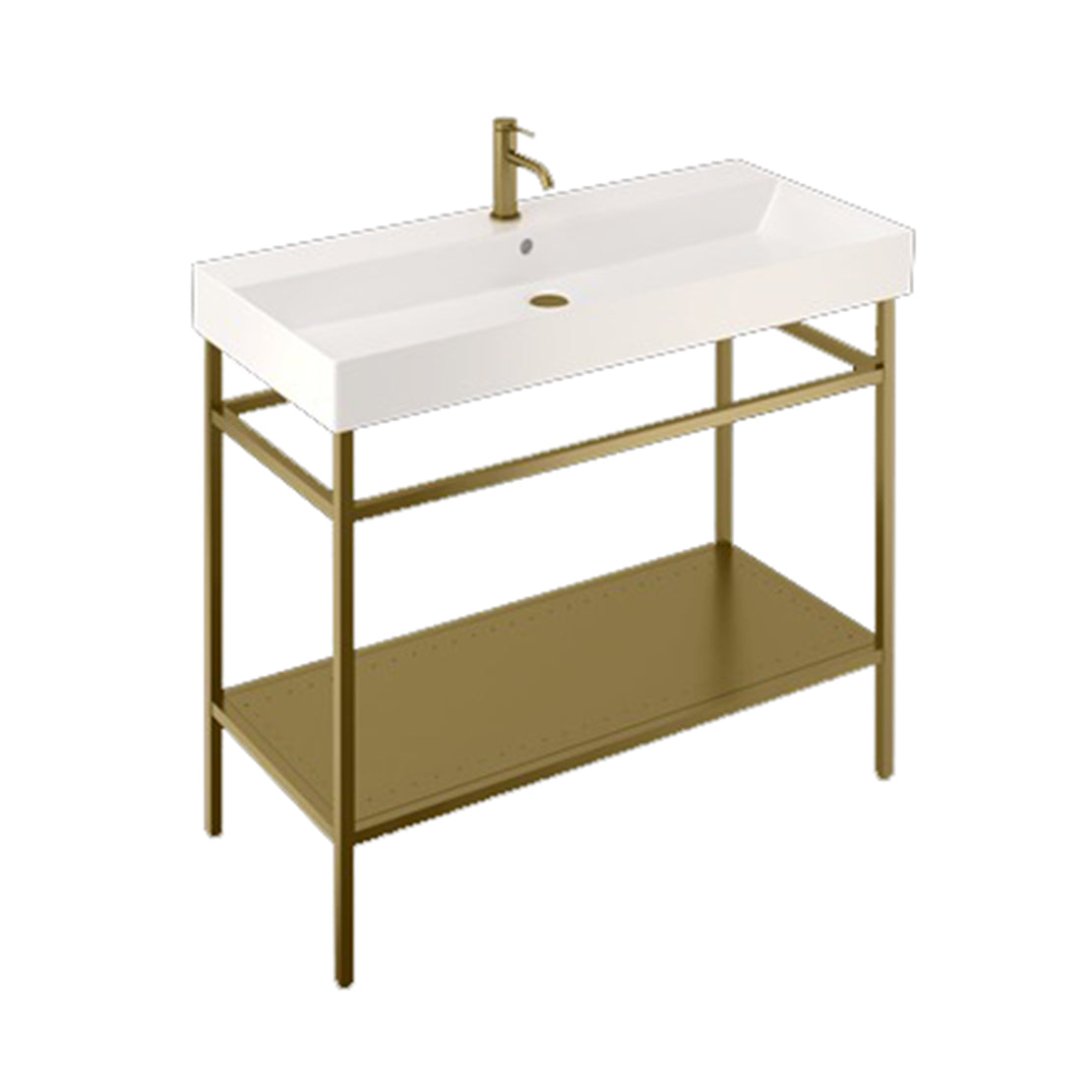 Luxe81 Shoreditch Frame 1000mm Furniture Stand and Basin