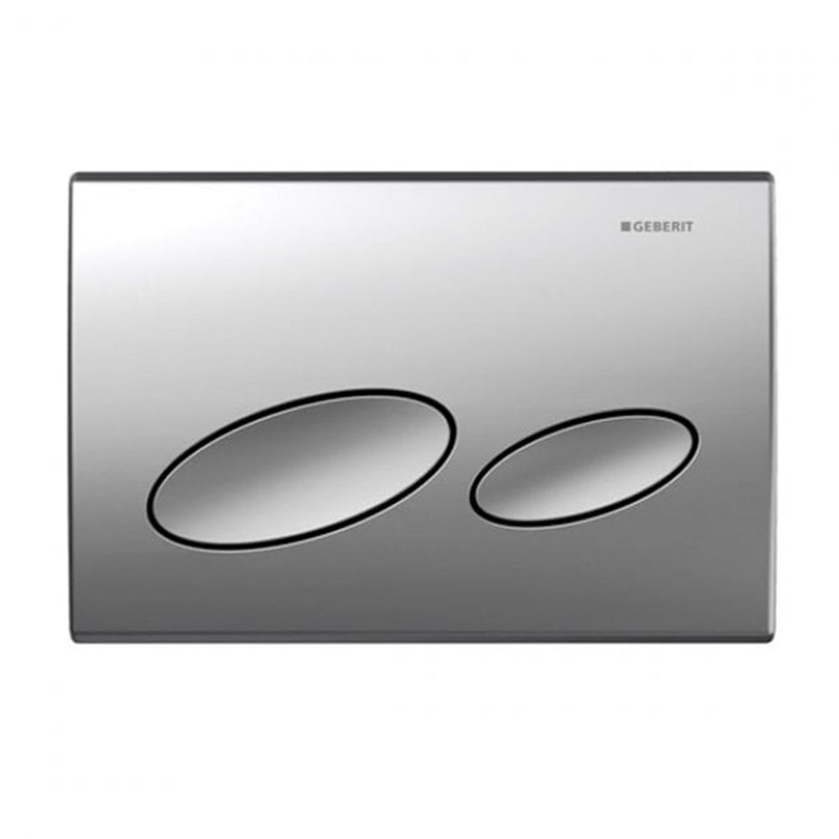 Geberit Kappa20 Dual Flush Plate Matt Chrome
