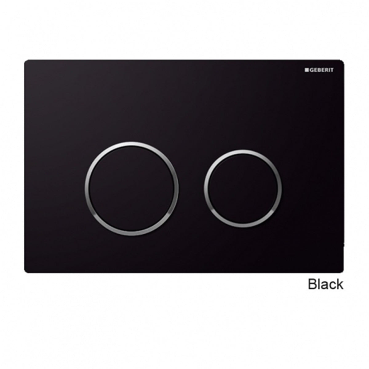 Geberit - Sigma 20 Dual-Flush Push Plate Black