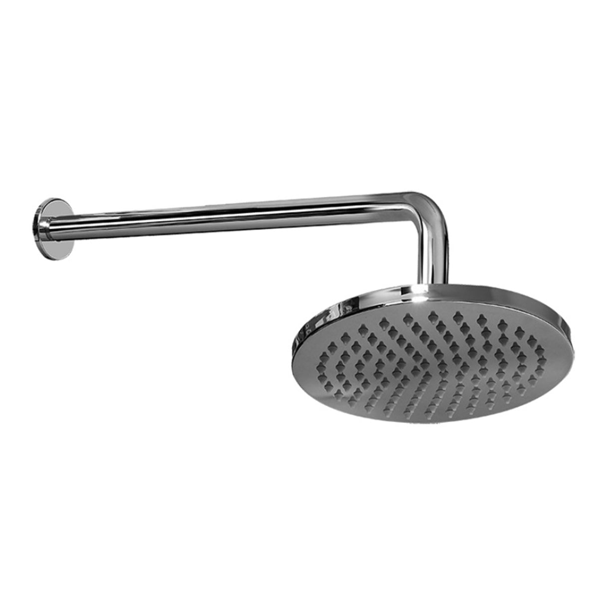 Graff 250mm Fixed Head & 300 Shower Arm Chrome