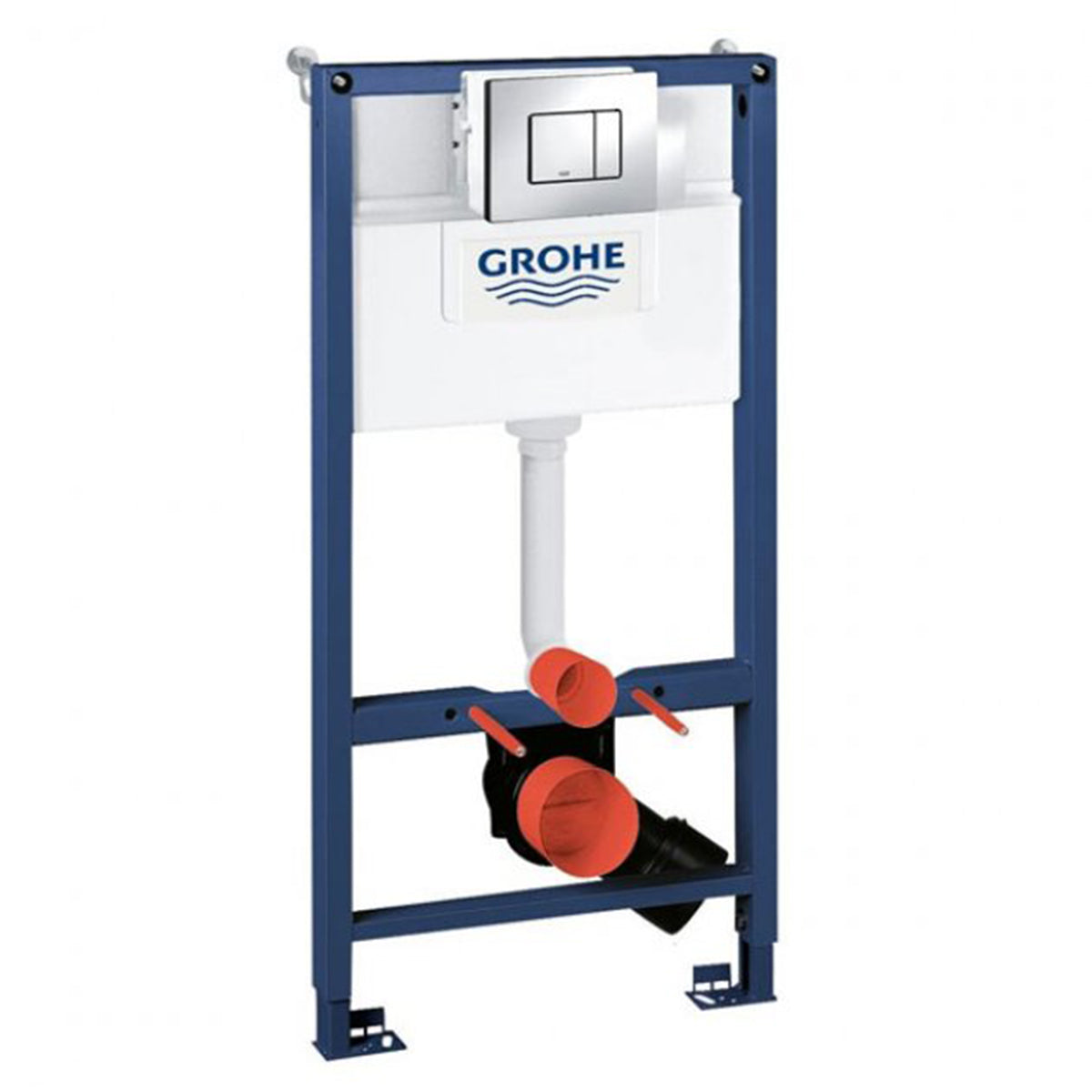 Grohe Rapid SL 4 in 1 Frame Set for WC - Chrome