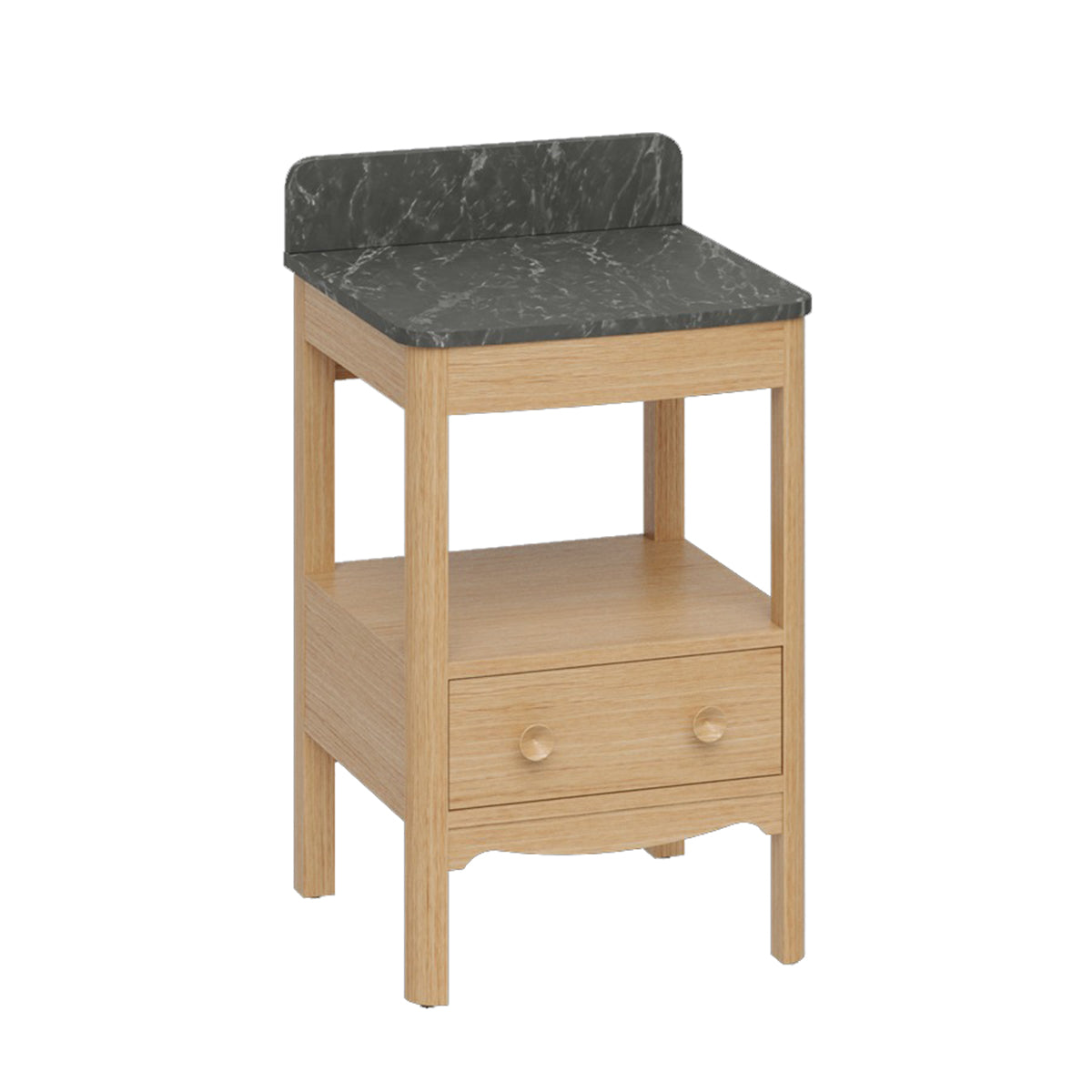 Burlington Bathrooms Guild 560 Furniture Unit with Marquina Worktop
