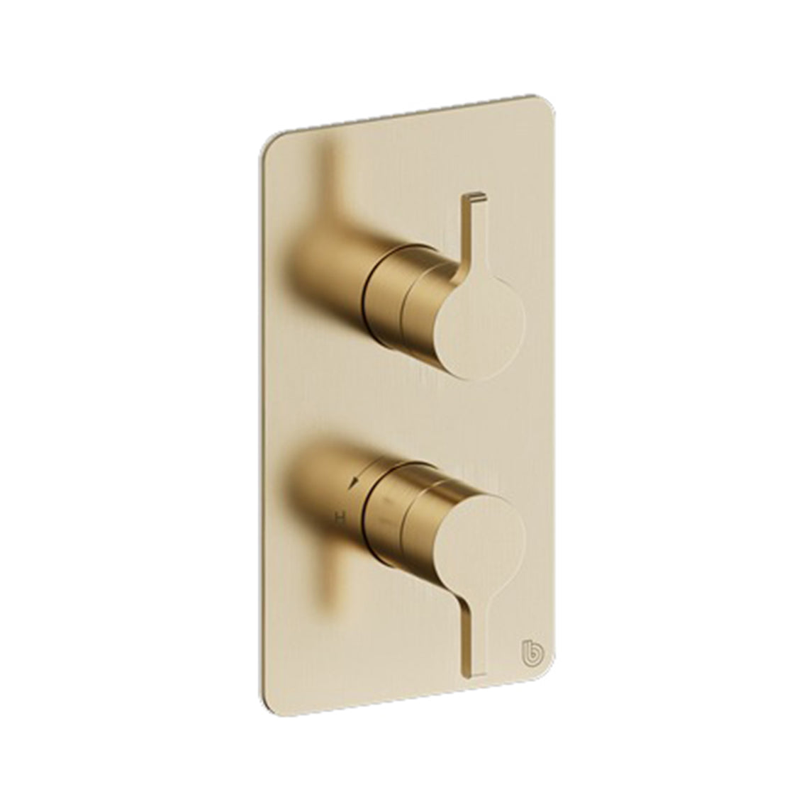 Luxe81 2.0 Shower Mixer without Diverter including Conceal Valve