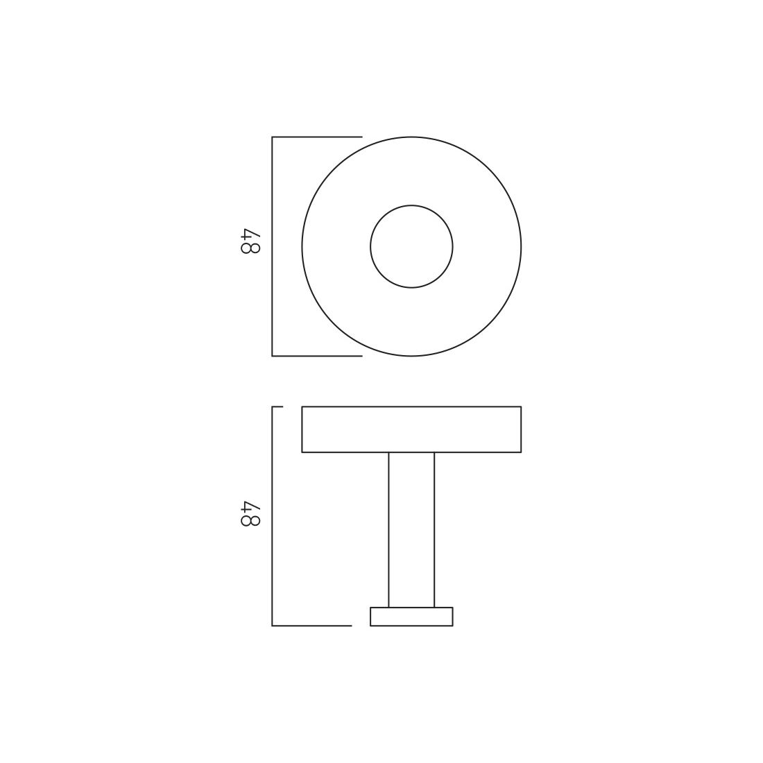 VADO GOLD ROBE HOOK