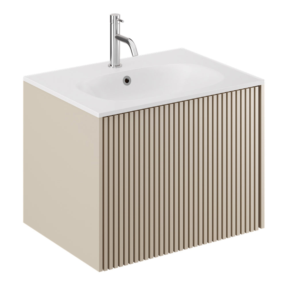 Crosswater Limit 600 Single Drawer Unit with Matt White Basin