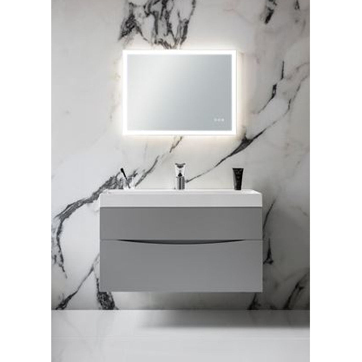 Crosswater Glide 1010x470mm Top Washbasin 1 Tap Hole